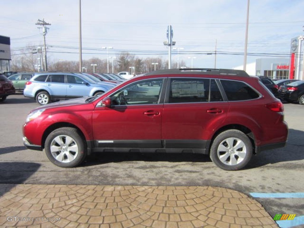 Ruby Red Pearl 2012 Subaru Outback 2.5i Premium Exterior Photo #58961994