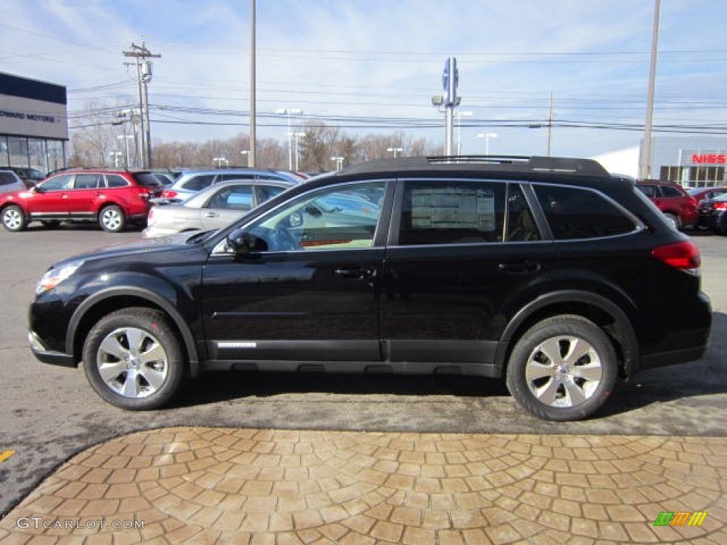 Crystal Black Silica 2012 Subaru Outback 3.6R Limited Exterior Photo #58962498