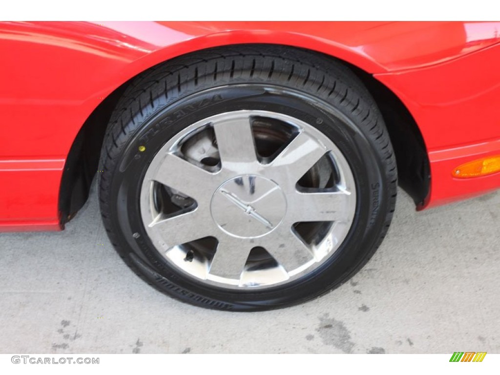 2002 Ford Thunderbird Premium Roadster Wheel Photo #58962519