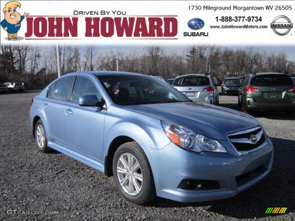 Sky Blue Metallic Subaru Legacy