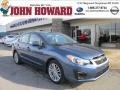 Marine Blue Pearl - Impreza 2.0i Premium 4 Door Photo No. 1