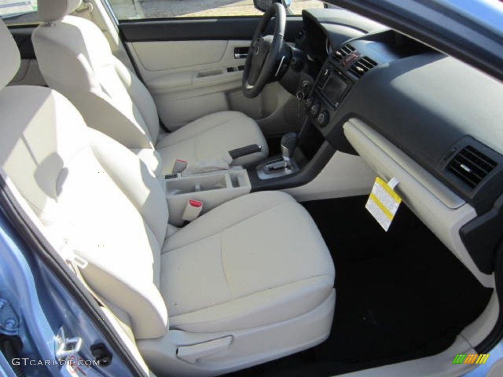 2012 Impreza 2.0i Premium 4 Door - Sky Blue Metallic / Ivory photo #9