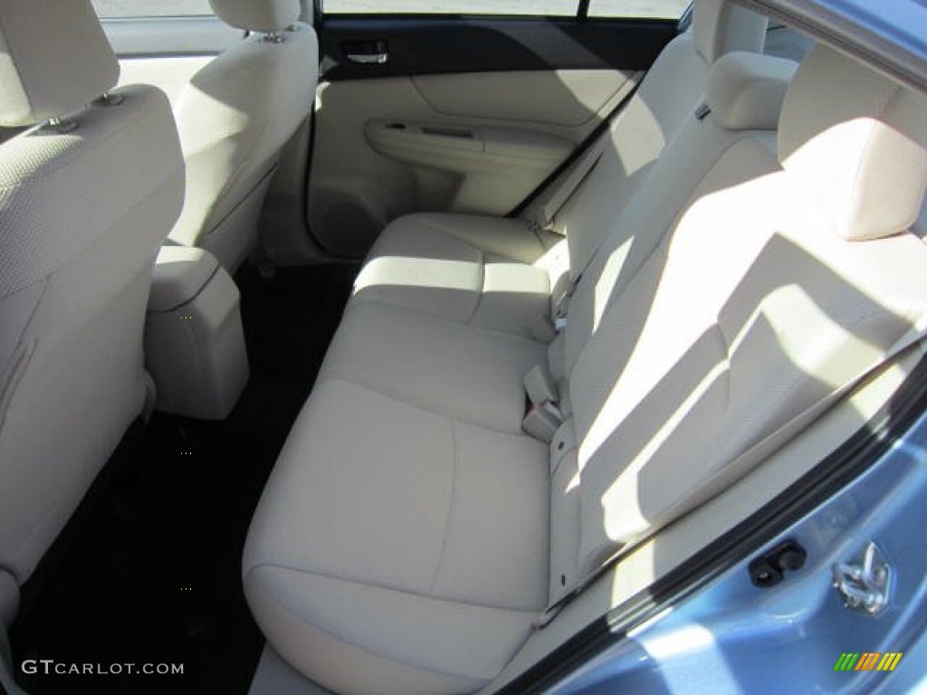 2012 Impreza 2.0i Premium 4 Door - Sky Blue Metallic / Ivory photo #12