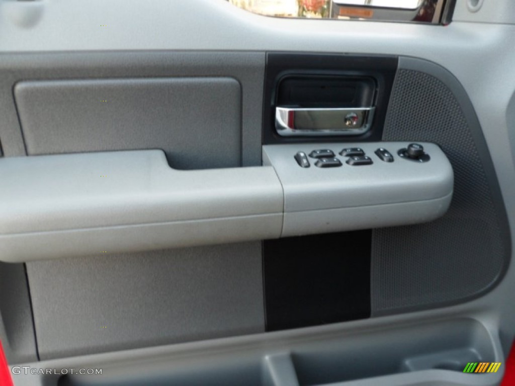 2006 F150 XLT SuperCrew 4x4 - Bright Red / Medium/Dark Flint photo #11