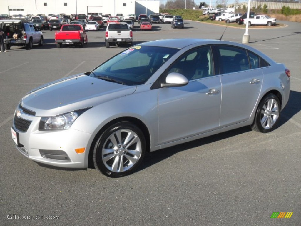 2011 Cruze LTZ - Silver Ice Metallic / Jet Black Leather photo #1