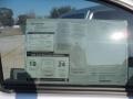 2012 Toyota Tacoma SR5 Prerunner Double Cab Window Sticker