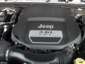 3.6 Liter DOHC 24-Valve VVT Pentastar V6 2012 Jeep Wrangler Unlimited Sahara 4x4 Engine