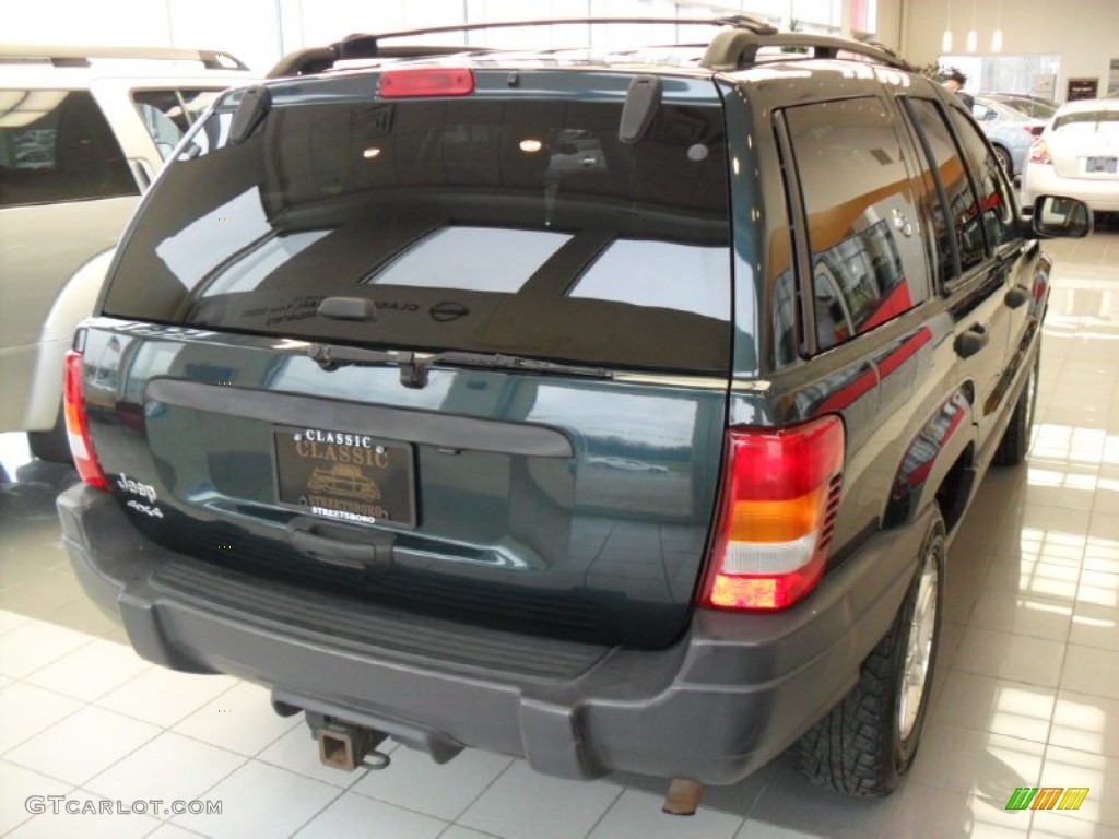 2004 Grand Cherokee Laredo 4x4 - Deep Beryl Green Pearl / Dark Slate Gray photo #6