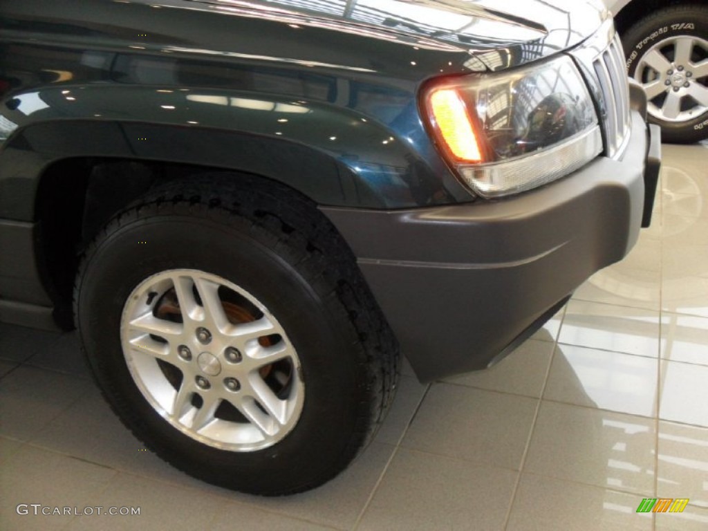 2004 Grand Cherokee Laredo 4x4 - Deep Beryl Green Pearl / Dark Slate Gray photo #9