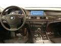 Black Nappa Leather 2011 BMW 7 Series 750i xDrive Sedan Dashboard