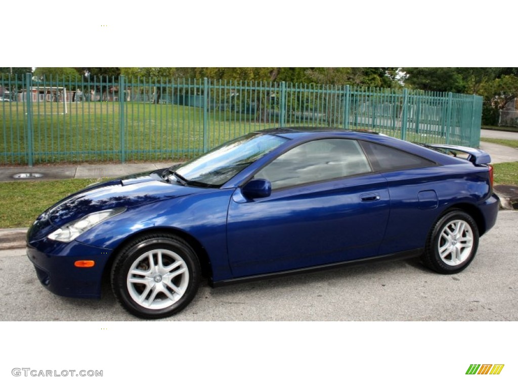 Spectra Blue Mica 2000 Toyota Celica GT Exterior Photo #58968204