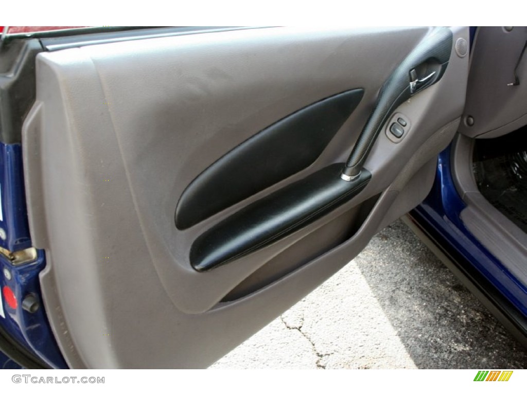 2000 Toyota Celica GT Black/Silver Door Panel Photo #58968327