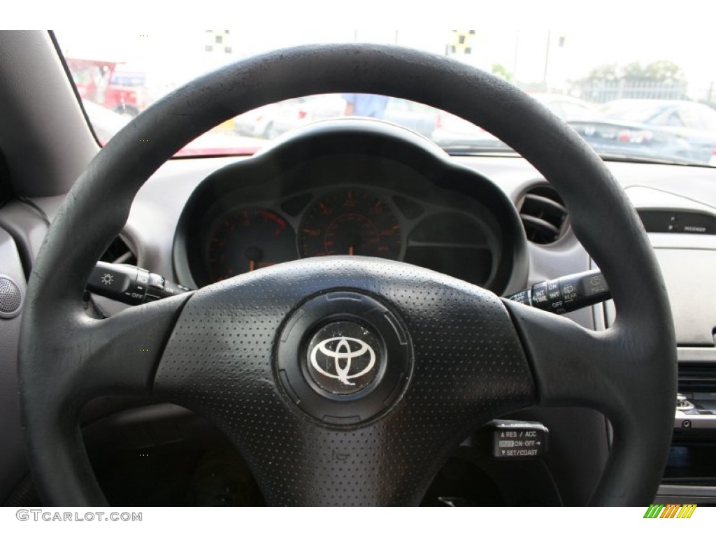 2000 Toyota Celica GT Black/Silver Steering Wheel Photo #58968432