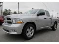 2012 Bright Silver Metallic Dodge Ram 1500 Express Quad Cab  photo #3