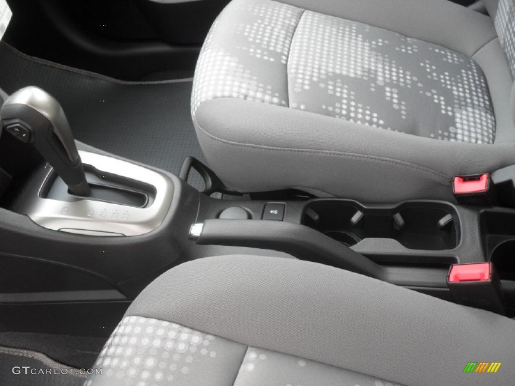 2012 Sonic LS Sedan - Silver Ice Metallic / Jet Black/Dark Titanium photo #9