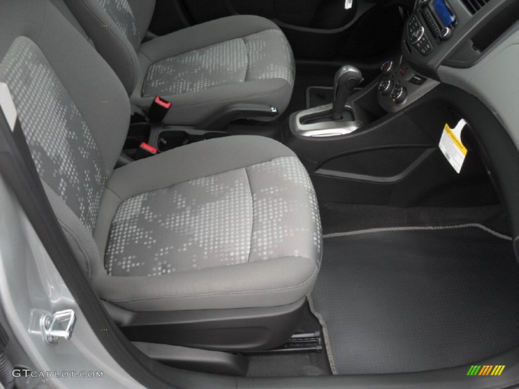 2012 Sonic LS Sedan - Silver Ice Metallic / Jet Black/Dark Titanium photo #20