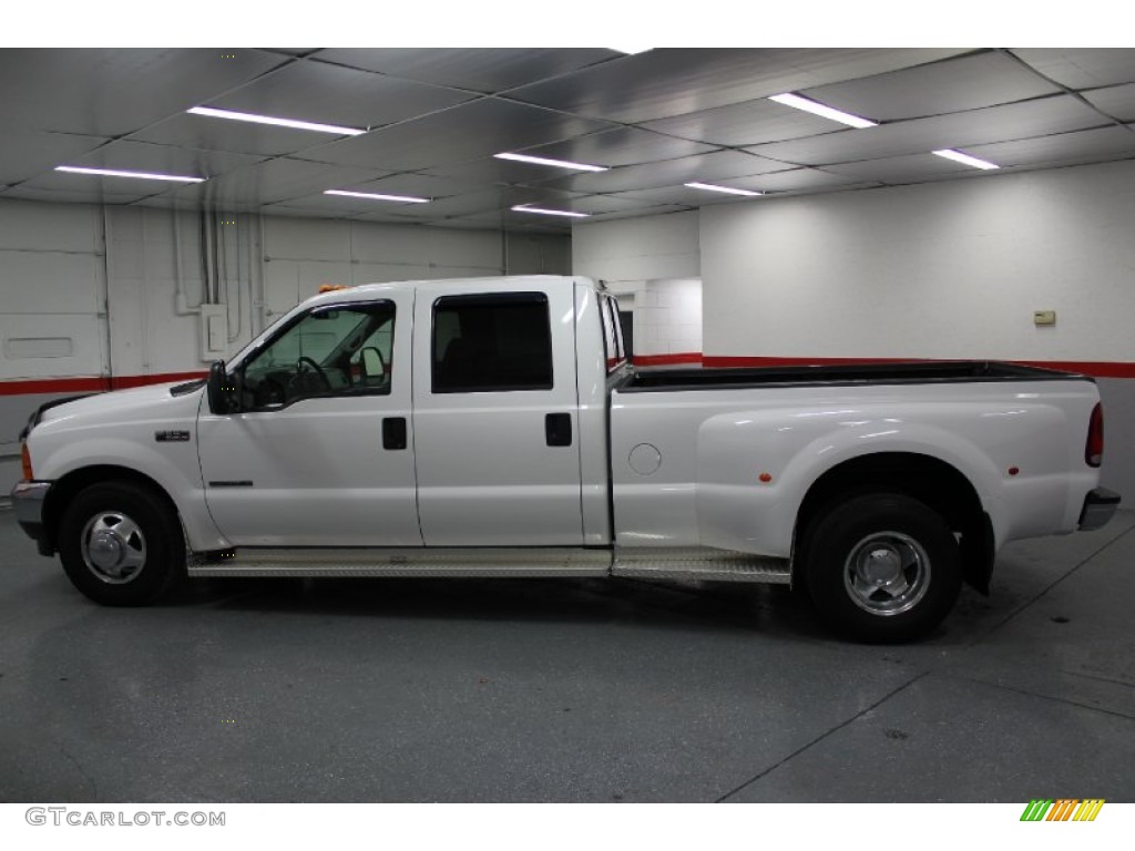 Oxford White 2001 Ford F350 Super Duty XLT Crew Cab Dually Exterior Photo #58971196