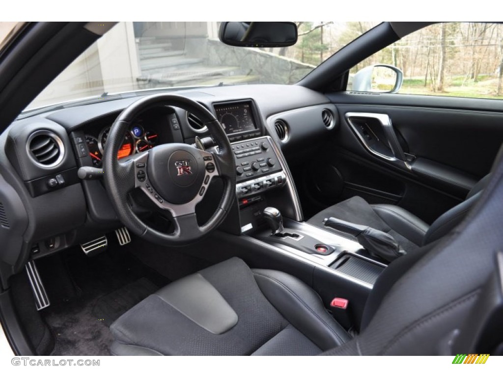 Gray Interior 2009 Nissan GT-R Premium Photo #58971233