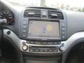 2004 Acura TSX Ebony Interior Navigation Photo