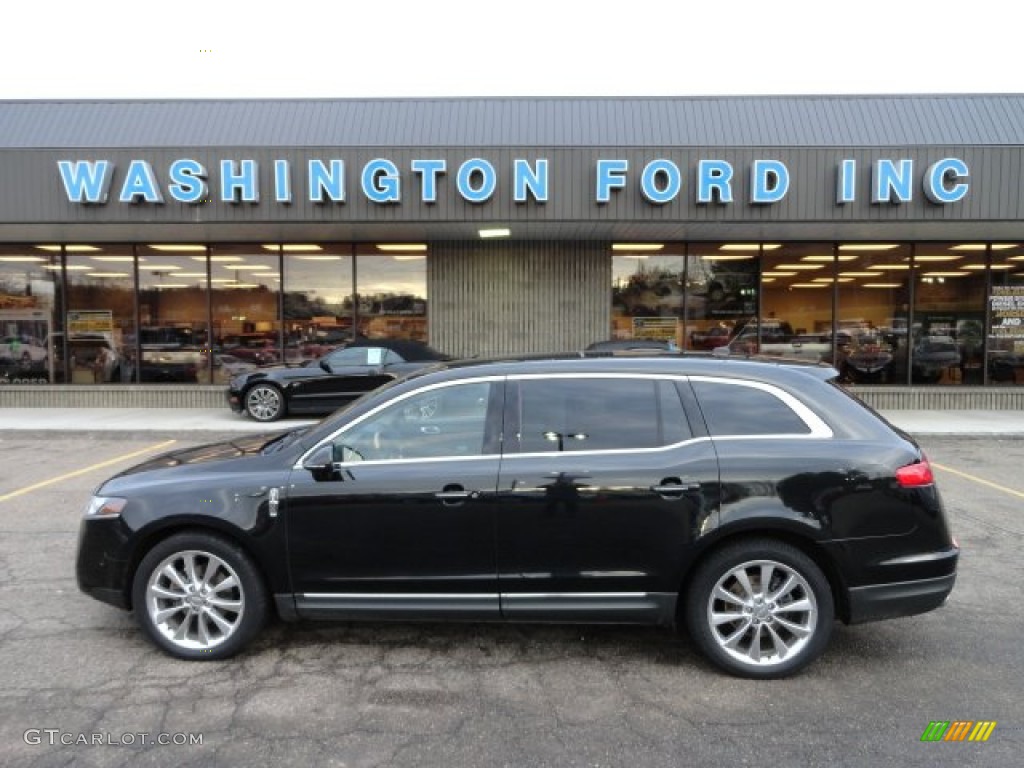 2010 MKT AWD EcoBoost - Tuxedo Black Metallic / Charcoal Black/Canyon photo #1