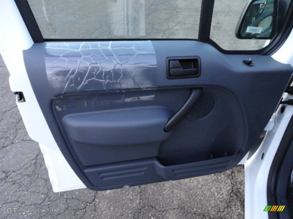 2012 Ford Transit Connect XLT Van Dark Grey Door Panel Photo #58976644