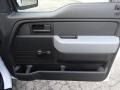 Steel Gray 2012 Ford F150 XL Regular Cab Door Panel