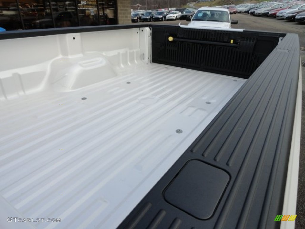2012 F250 Super Duty Lariat Crew Cab 4x4 - White Platinum Metallic Tri-Coat / Adobe photo #13