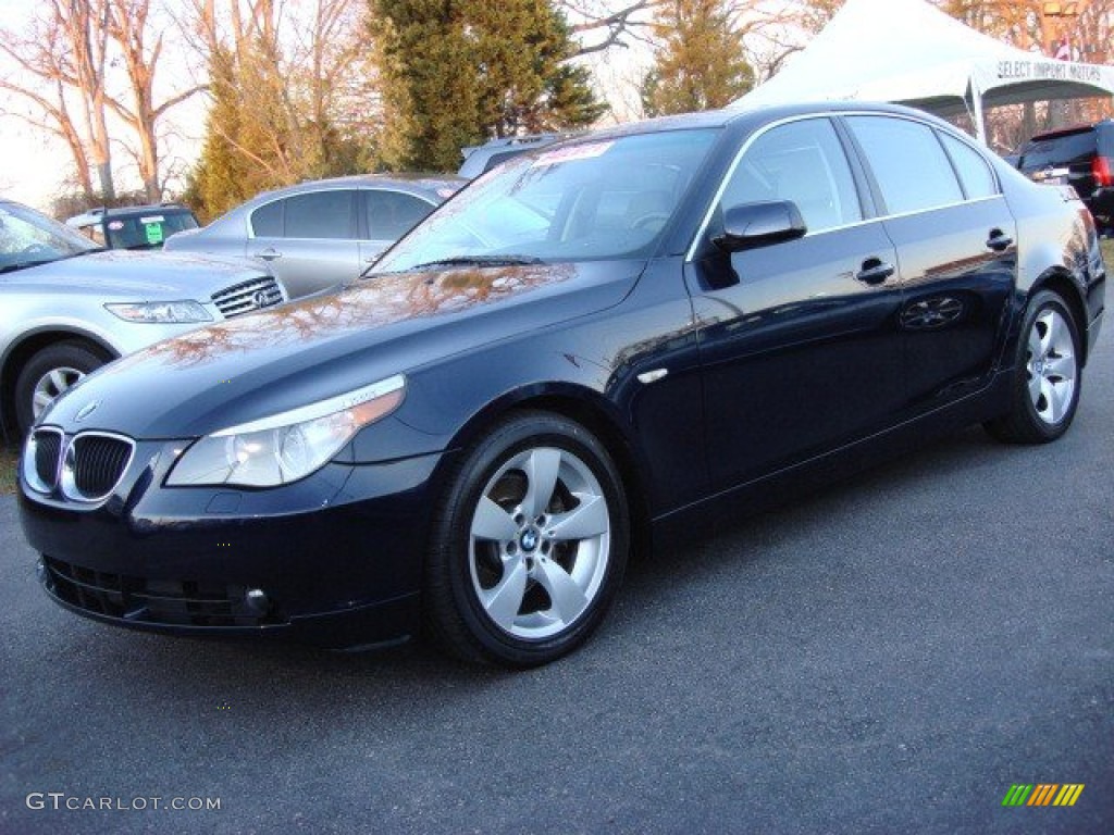 Orient Blue Metallic BMW 5 Series