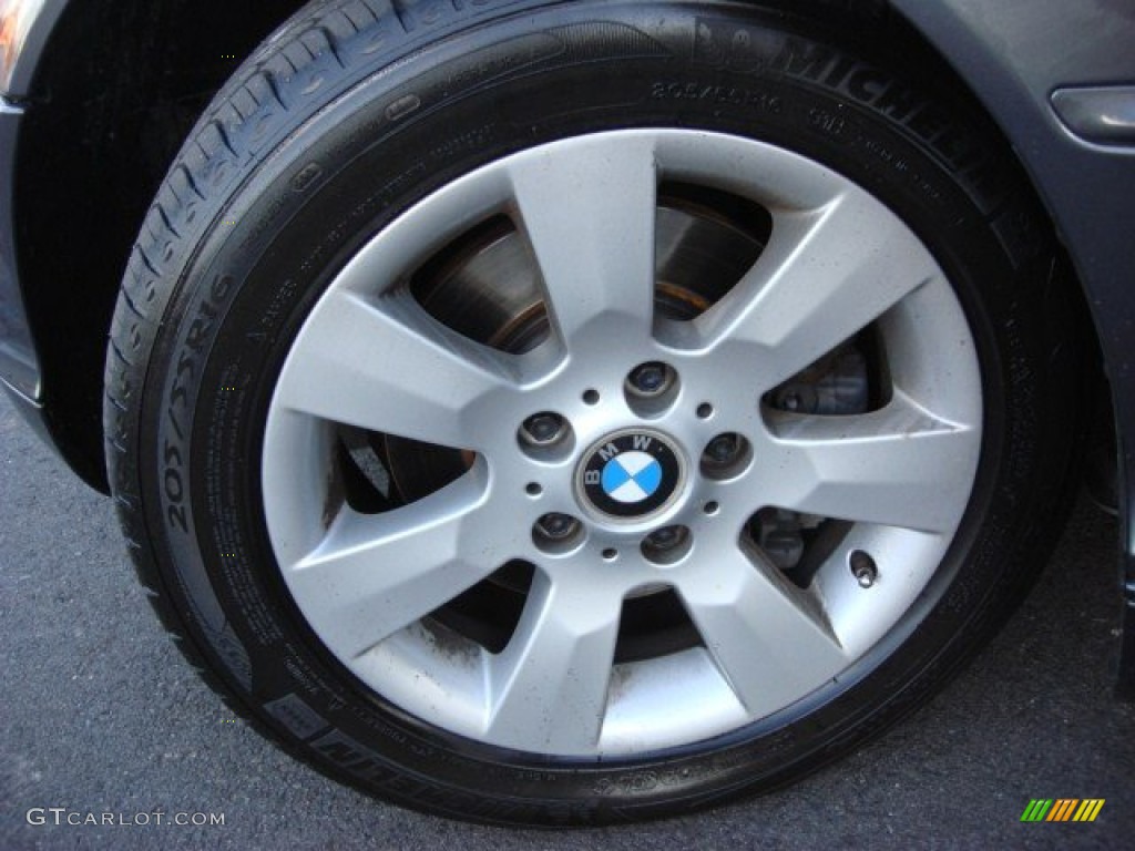 2006 3 Series 325i Convertible - Sparkling Graphite Metallic / Grey photo #21