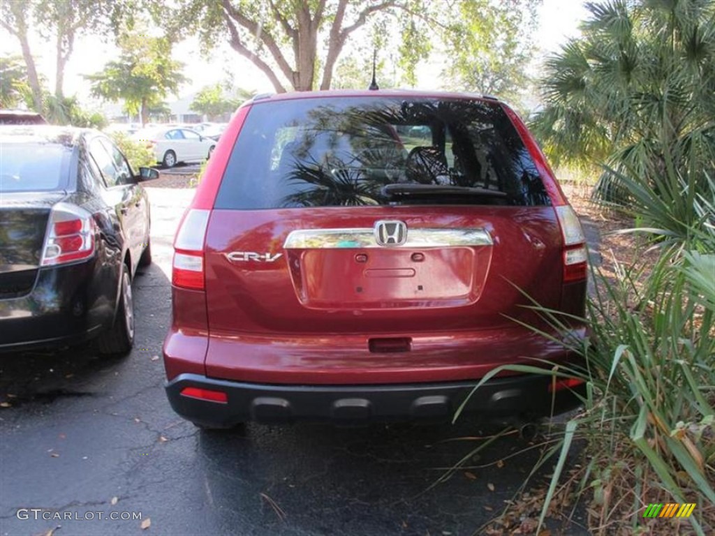 2008 CR-V EX - Tango Red Pearl / Gray photo #2