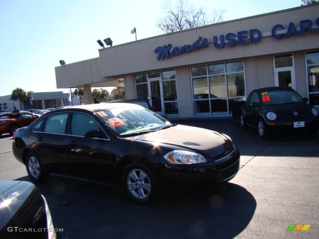 2011 Impala LS - Black / Gray photo #2