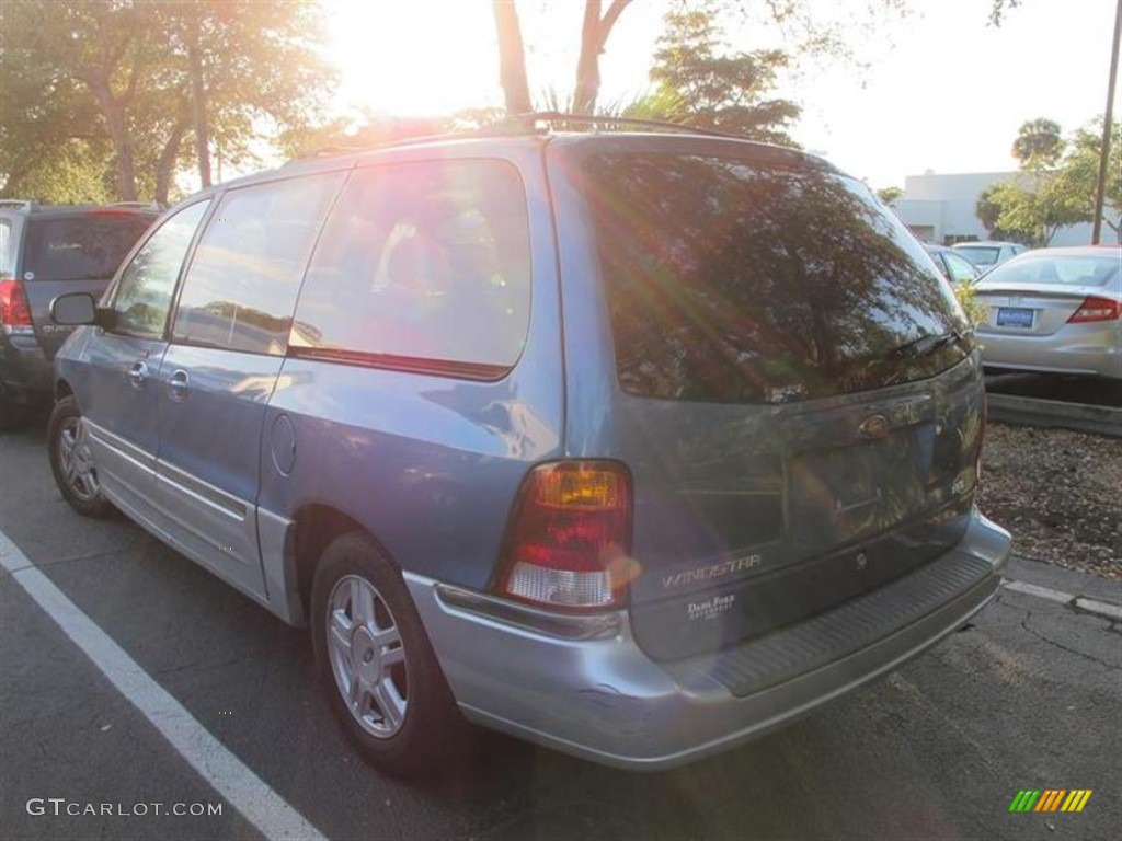 2002 Windstar SEL - Light Sapphire Blue Metallic / Medium Graphite Grey photo #3