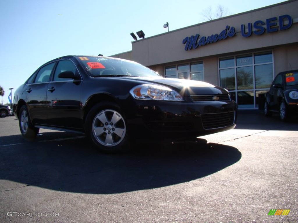 2011 Impala LS - Black / Gray photo #35