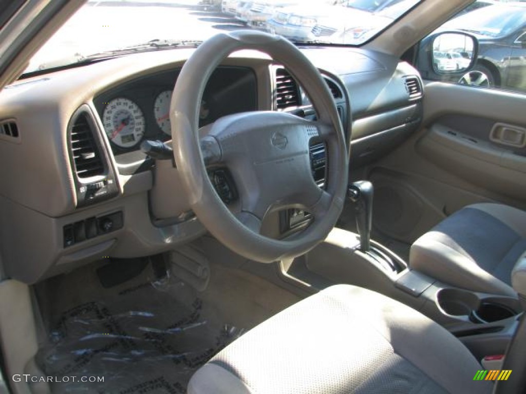 2001 Pathfinder SE - Bronzed Gray Metallic / Beige photo #17