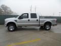 2008 Silver Metallic Ford F250 Super Duty XLT Crew Cab 4x4  photo #6