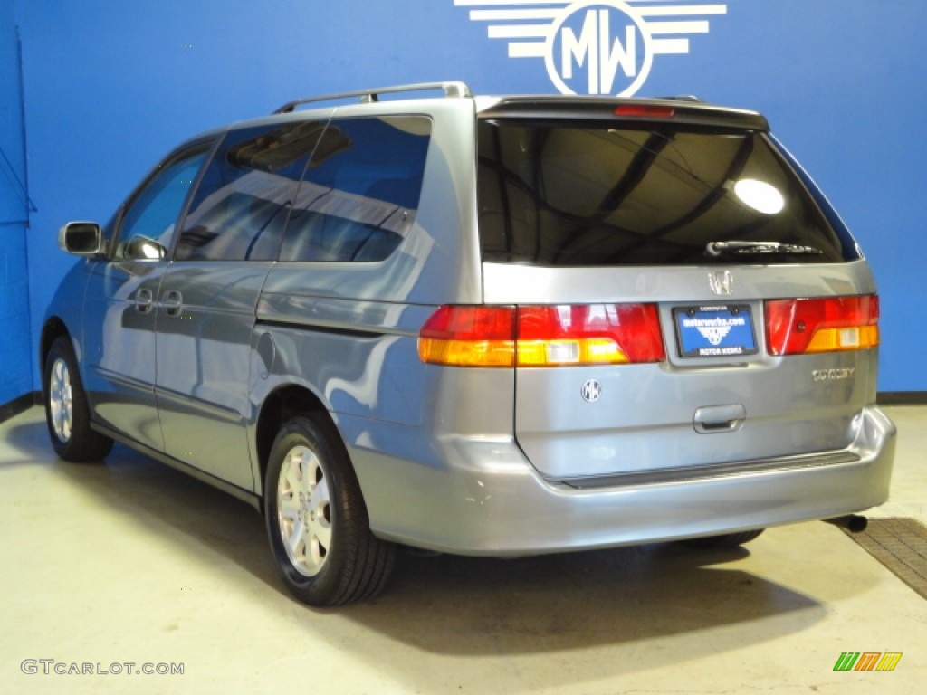 2002 Odyssey EX-L - Satin Silver Metallic / Quartz Gray photo #5