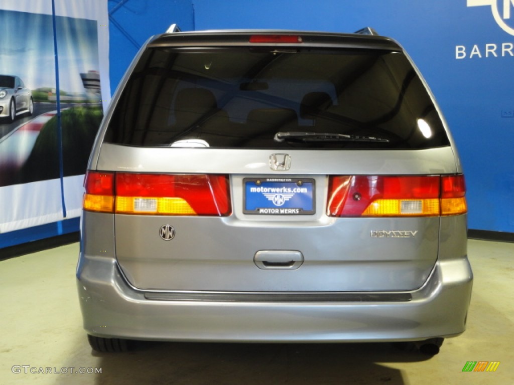 2002 Odyssey EX-L - Satin Silver Metallic / Quartz Gray photo #6
