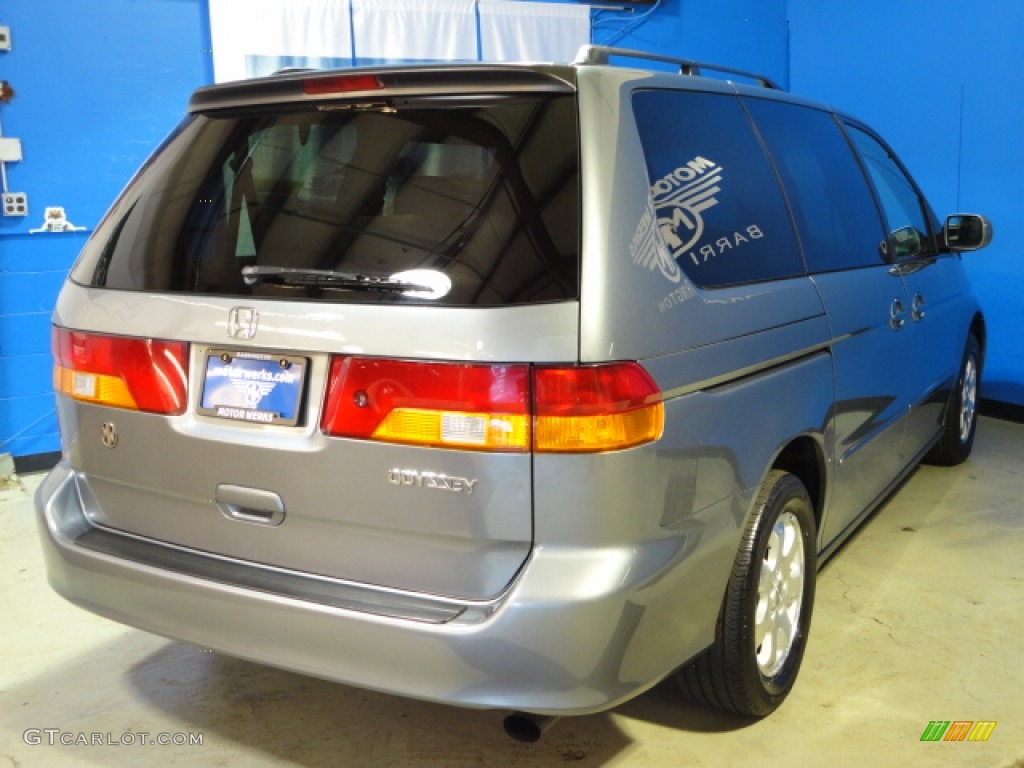 2002 Odyssey EX-L - Satin Silver Metallic / Quartz Gray photo #7