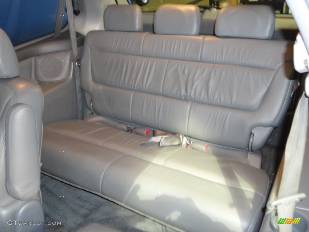2002 Odyssey EX-L - Satin Silver Metallic / Quartz Gray photo #16