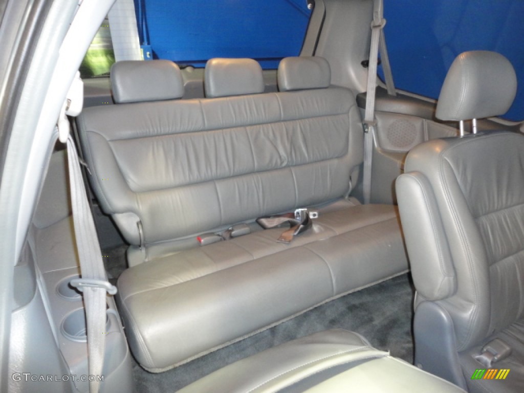 2002 Odyssey EX-L - Satin Silver Metallic / Quartz Gray photo #18