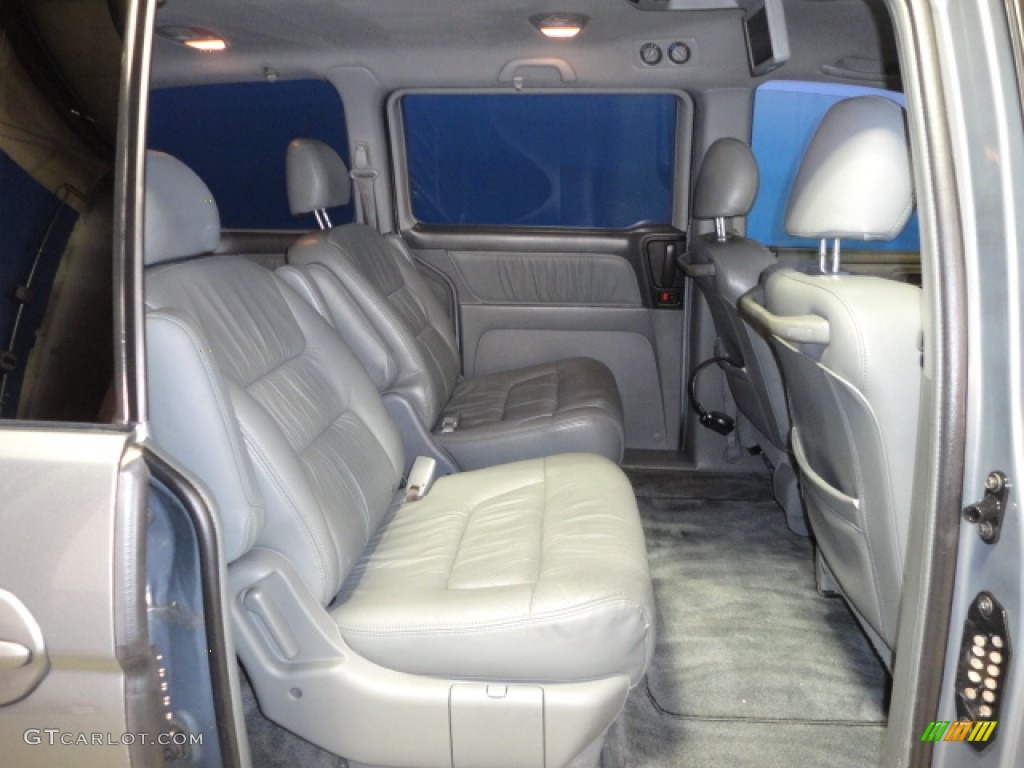 2002 Odyssey EX-L - Satin Silver Metallic / Quartz Gray photo #19