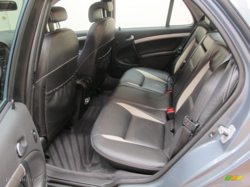 Black/Parchment Interior 2008 Saab 9-5 2.3T Sedan Photo #58983689