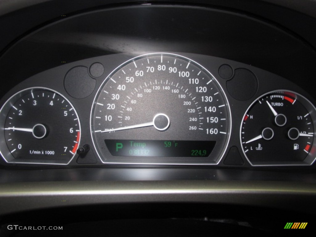 2008 Saab 9-5 2.3T Sedan Gauges Photo #58983771