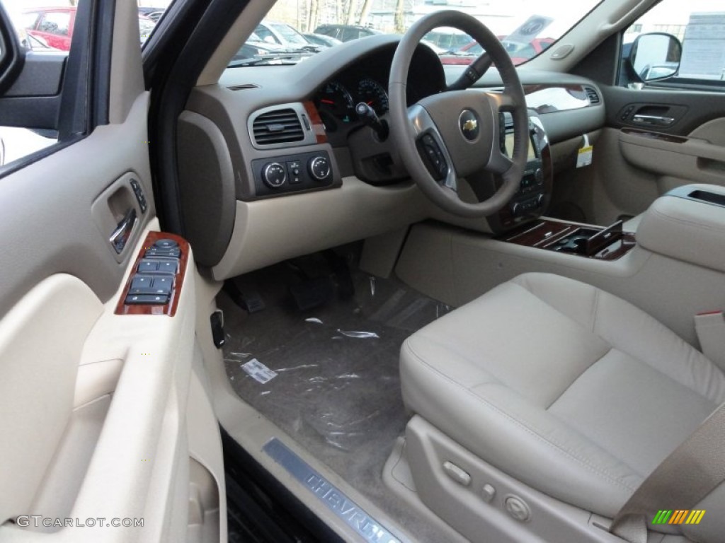 Light Cashmere/Dark Cashmere Interior 2012 Chevrolet Suburban LTZ 4x4 Photo #58984111