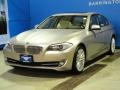 Cashmere Silver Metallic - 5 Series 550i xDrive Sedan Photo No. 4