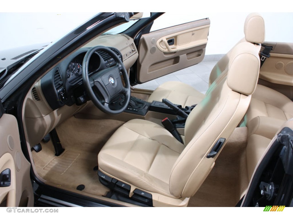 Tan Interior 1998 BMW 3 Series 323i Convertible Photo #58985140