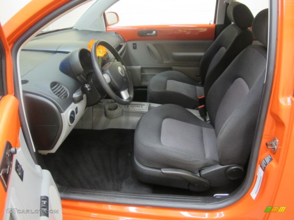 2003 New Beetle GL Coupe - Sundown Orange / Black photo #18