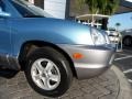 2004 Arctic Blue Hyundai Santa Fe GLS  photo #27