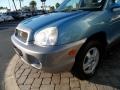 2004 Arctic Blue Hyundai Santa Fe GLS  photo #29