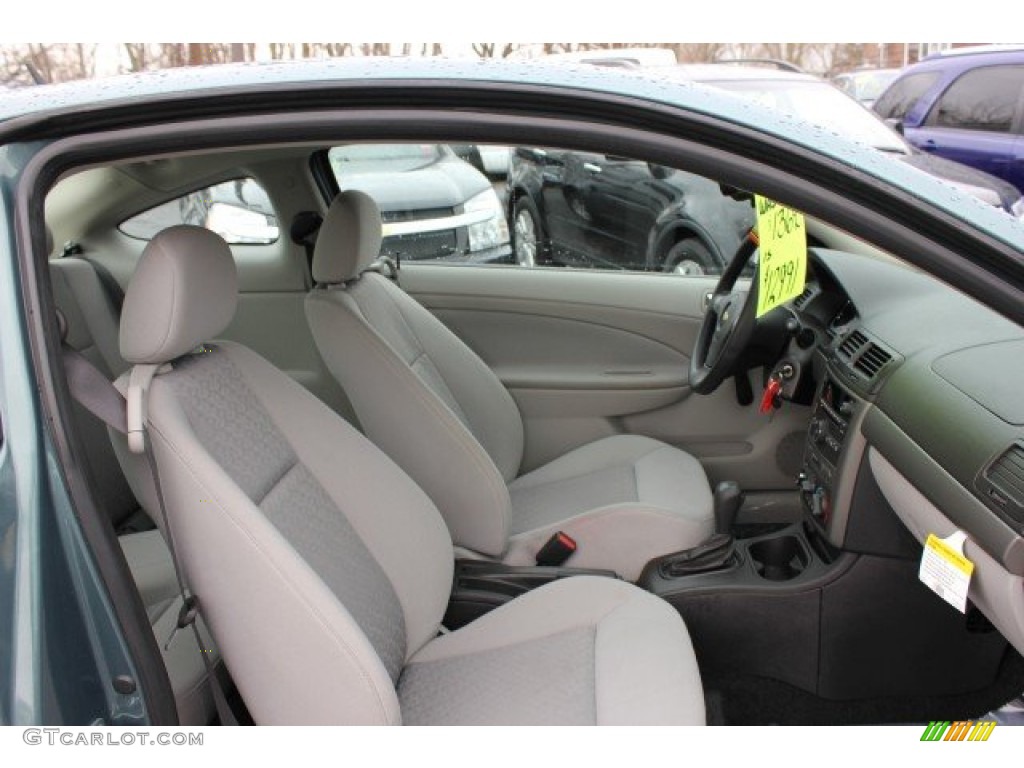 2009 Cobalt LS Coupe - Silver Moss Metallic / Gray photo #13
